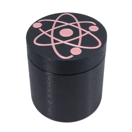 Atom in pink 16 ounce Stash Jar