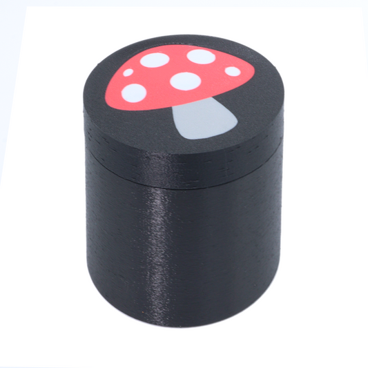 Mushroom 16 ounce Stash Jar